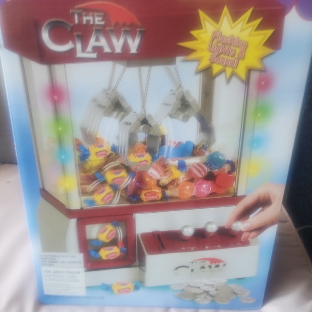 Red and White Arcade Toy